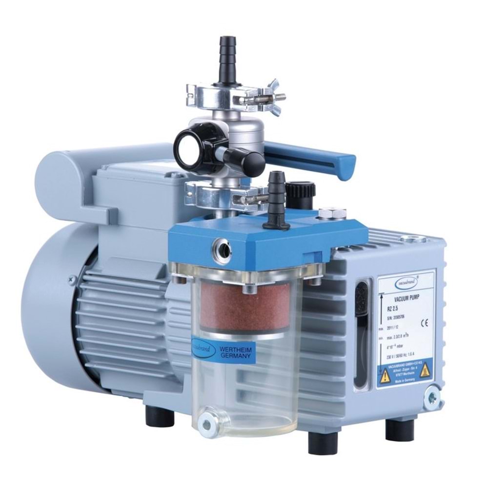 VAKUM POMPASI , VACUUBRAND , RZ 2.5 +FO +VS 16 ( SET)