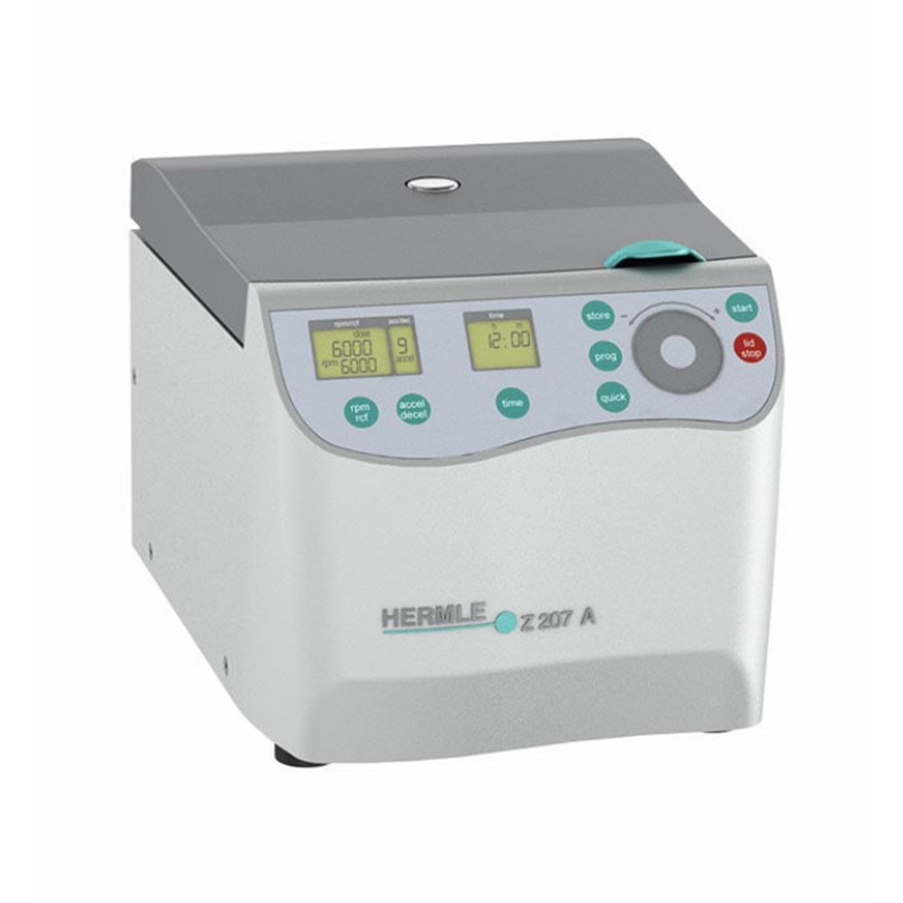 SANTRİFÜJ , HERMLE , Z 207 A , MAX : 6800 RPM