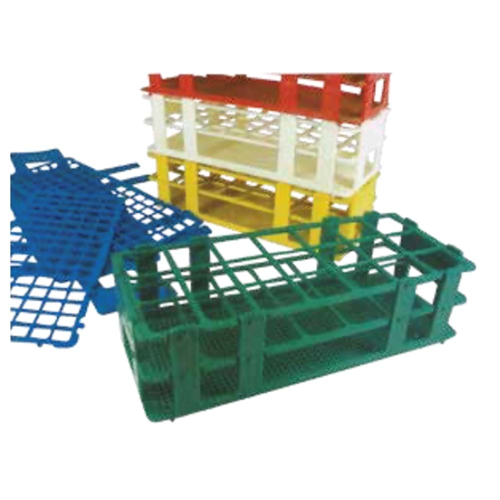 TÜP SPORU , 20 MM TÜPLER İÇİN , 40 TÜPLÜK , BEYAZ , PLASTİK