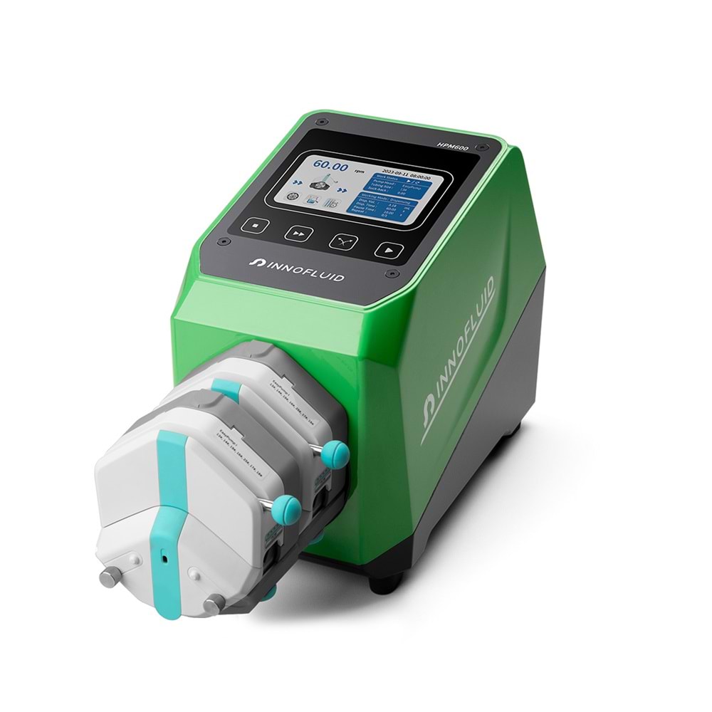 PERİSTALTİK POMPA , INNOFLUID, IP66 , HPM 600 , 0.1 ~ 600 Rpm , 3 x Easypump Başlıkla , 0.0053 ~ 3100 ML/Min