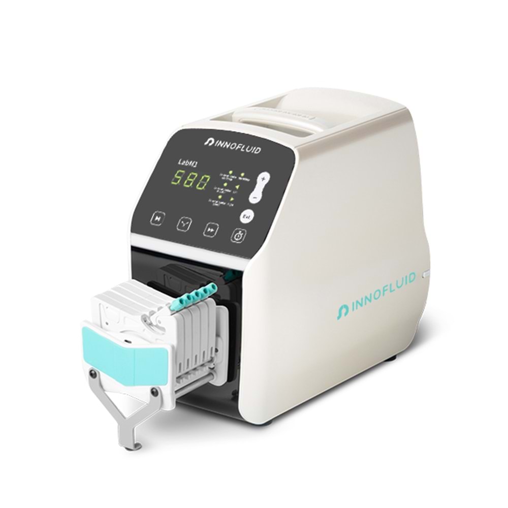 PERİSTALTİK POMPA , INNOFLUID, Basic , LabM1-II , 0.1 ~ 150 Rpm , AMC 6 (6 roller) Başlıkla , 0.0002 ~ 65 ML/Min 0.1 ~ 150 Rpm , AMC 8 (6 roller) Başlıkla , 0.0002 ~ 65 ML/Min