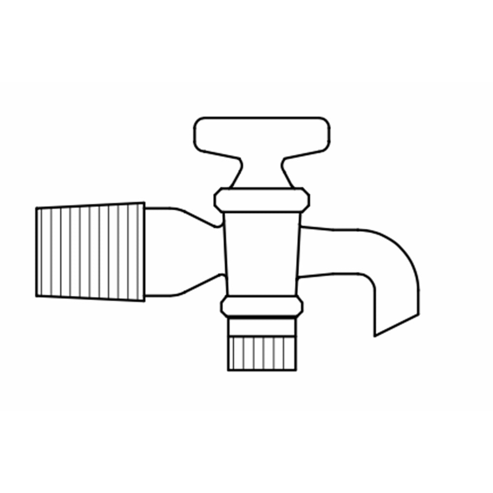 MUSLUK , ŞİLİFLİ , PTFE , NS : 29/32
