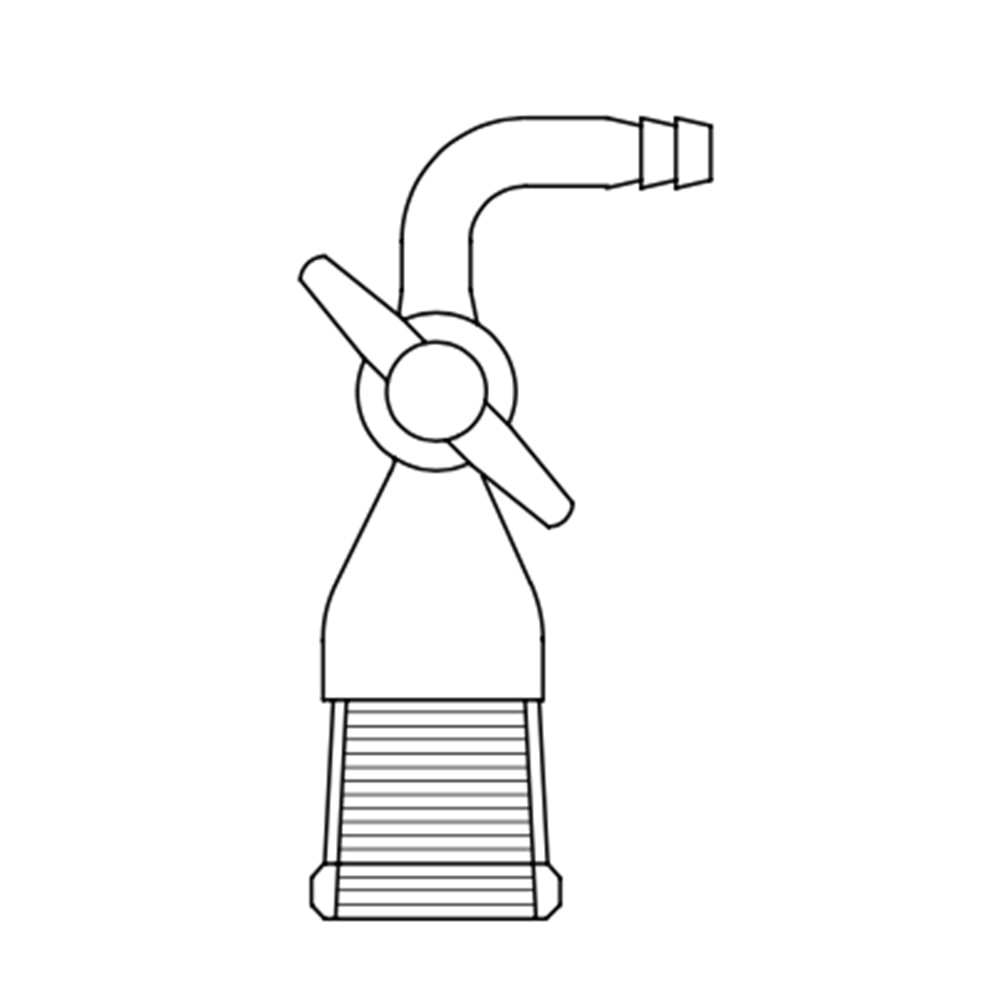 ŞİLİFLİ MUSLUK , PTFE MUSLUKLU , DİŞİ NS : 45/40