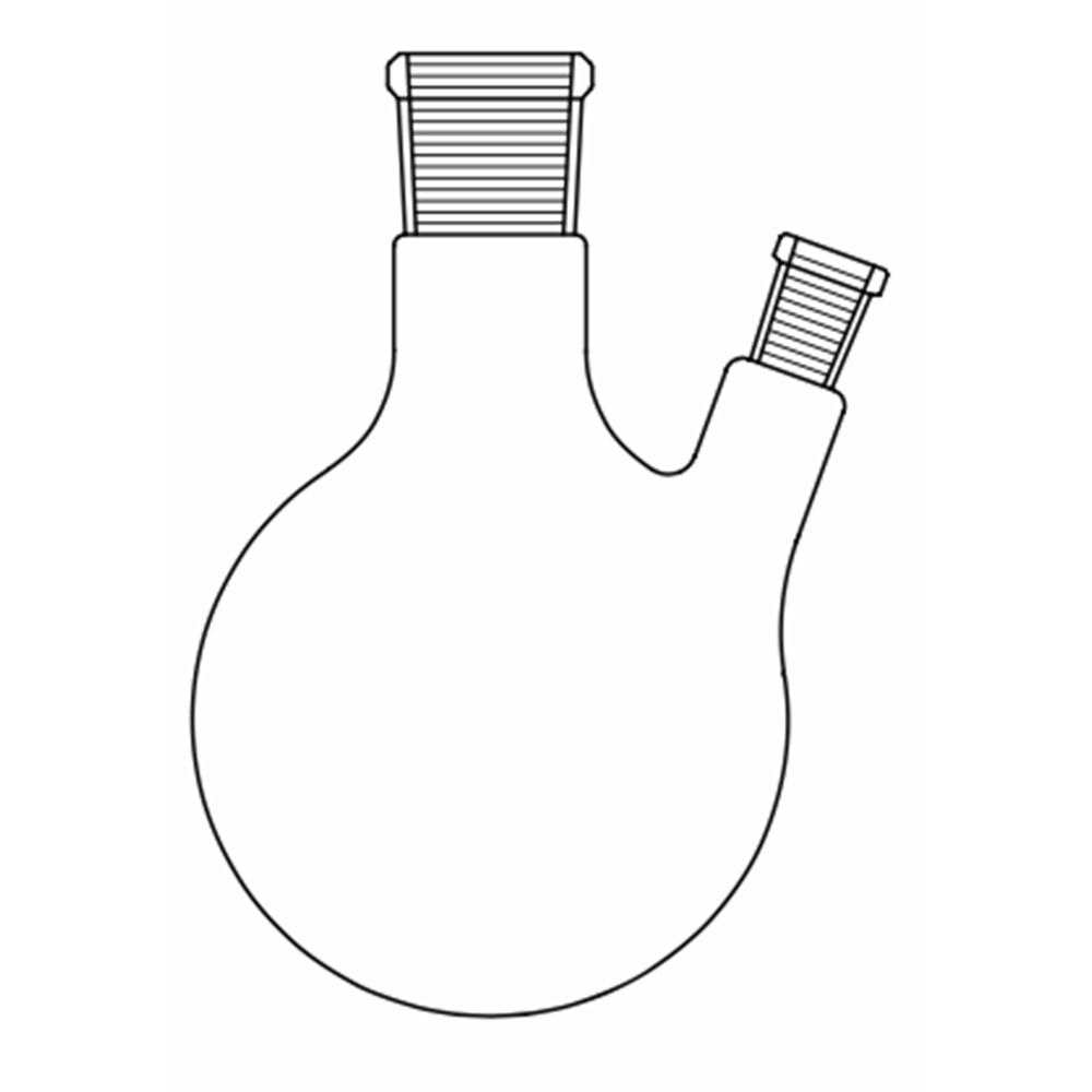 BALON , 2000 ML , DY , 45 DERECE AÇILI , NS : 29/32 - 14.5/23