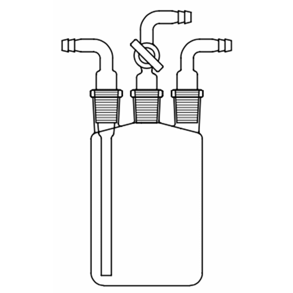 WOULFE ŞİŞESİ , 250 ML , NS : 14,5/23