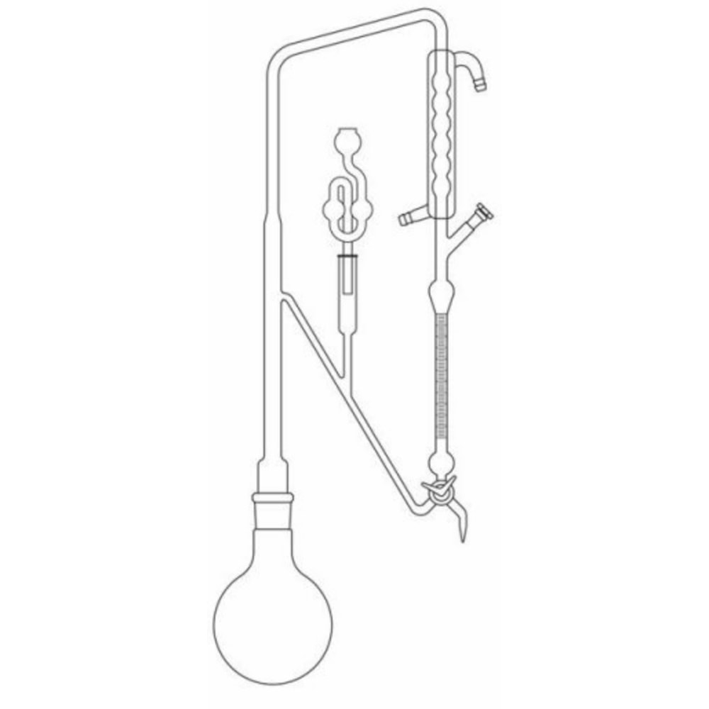 CLEVENGER DÜZENEĞİ , 1000 ML , ÖLÇÜ TÜPÜ : 1 ML
