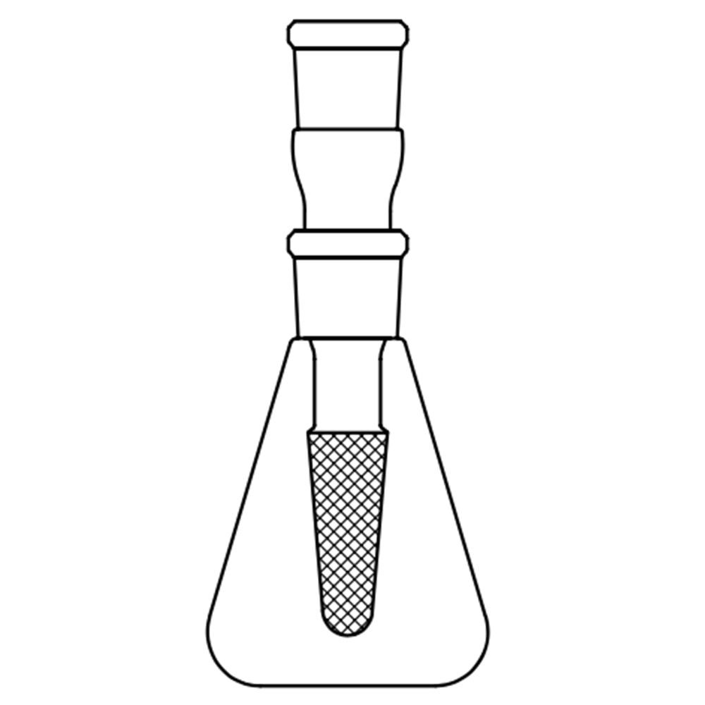 KİMYASAL OKSİJEN İHTİYACI APARATI , 300 ML , POR : 1 , NS : 29/32