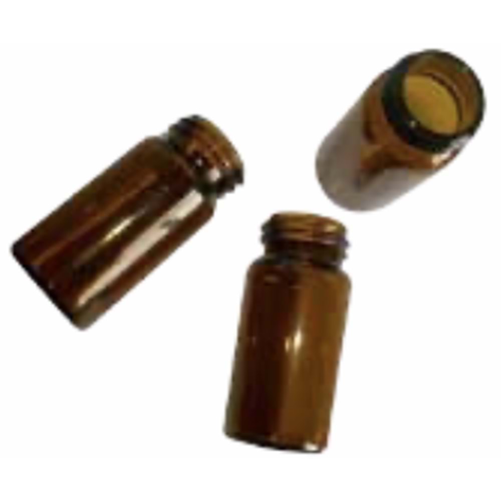 VİAL , 40 ML , ŞEFFAF , VİDA KAPAKLI , TAKSİMATLI