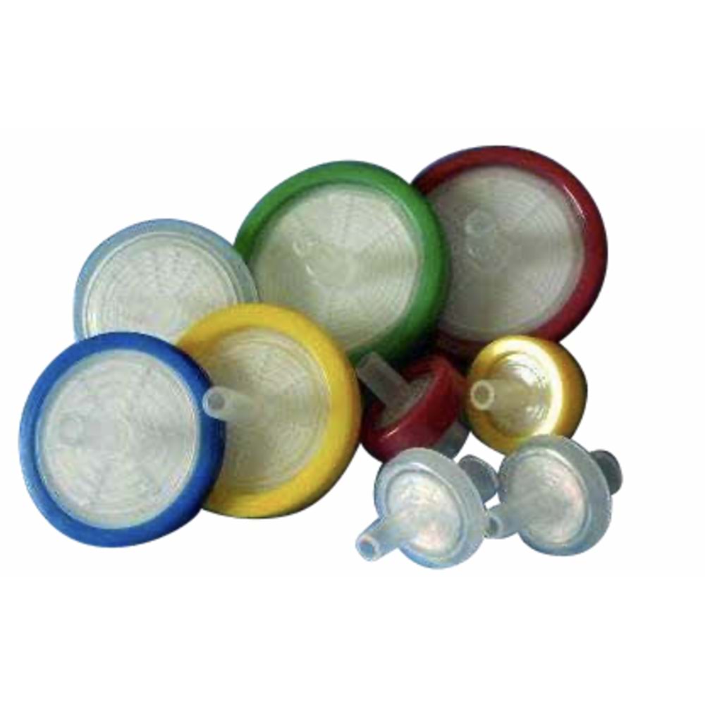 ENJEKTÖR UCU FİLTRE , PVDF , 25 MM - 0.22 UM , BEYAZ