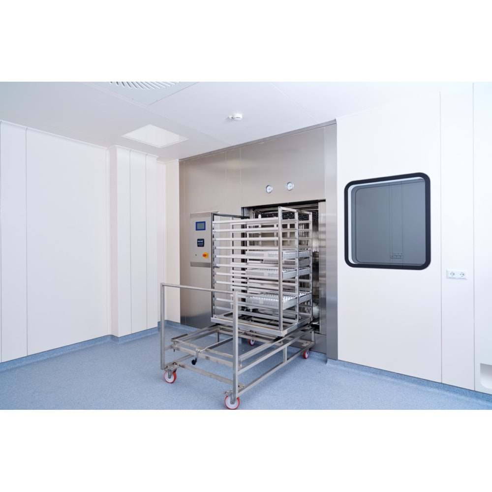 OTOKLAV , ÜRETİM OTOKLAVLARI , ZİRBUS , 10H SERİSİ , YHTX12X10X12