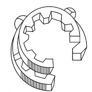 TÜP SPORU , 16 MM TÜPLER İÇİN , 60 TÜPLÜK , BEYAZ , PLASTİK