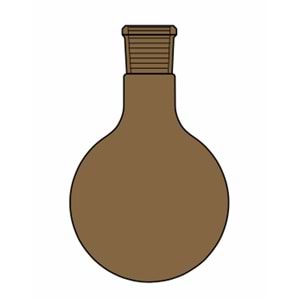 BALON , 100 ML , DY , AMBER , NS : 14.5/23