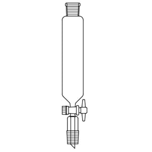 DAMLATMA HUNİSİ , 2000 ML , SİLİNDİRİK TİP , PTFE MUSL. , NS : 29/32