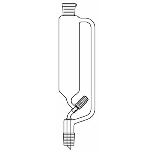 DAMLATMA HUN. ,SİLİND. TİP,VALF TİPİ,BAS.DENGELİ,PTFE,2000 ML,NS:29/32