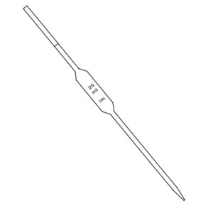 PİPET , BULLU , 5 ML