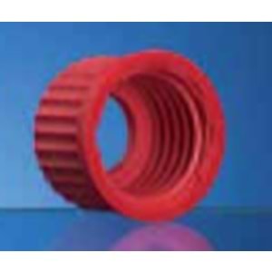 KAPAK , VİDALI , PTFE , ORTASI DELİK,OTOKLAVLANABİLİR ,SCHOTT, GL : 32
