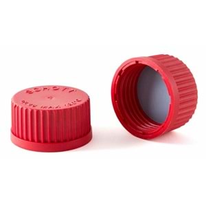 KAPAK , VİDALI , PTFE , CONTALI , OTOKLAVLANABİLİR , SCHOTT , GL : 32