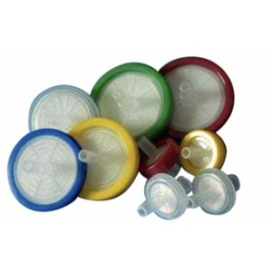 ENJEKTÖR UCU FİLTRE , PVDF , 25 MM - 0.22 UM , BEYAZ