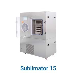 LİYOFİLİZATÖR , ZİRBUS , SUBLİMATOR , 1.12 m2 , -50 C , FULL SET