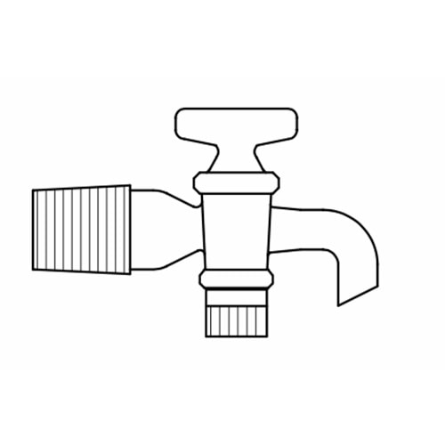 MUSLUK , ŞİLİFLİ , PTFE , NS : 14.5/23